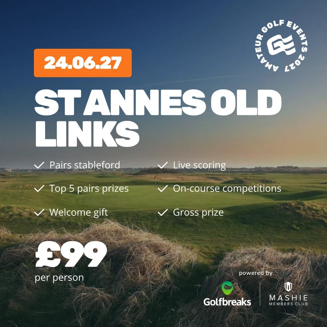 St Annes Old Links Pairs 2027 – event details